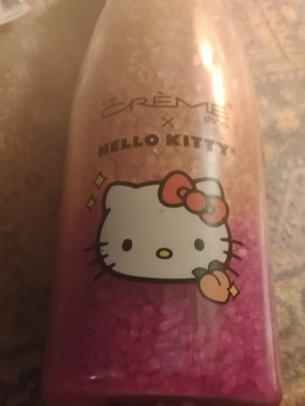 Hell Kitty Peach Bath Crystals